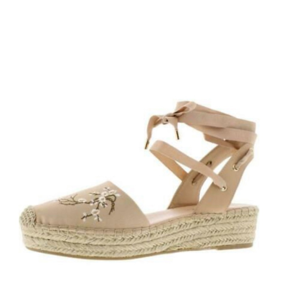 Nanette Lepore Beatriz Closed Toe Espadrilles Sz 7 - Picture 4 of 10